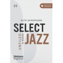 Reed Sax Alto Rico d'addario jazz force 2s soft unfiled x10