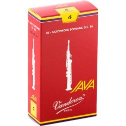 Anche Saxophone Soprano Vandoren Java rouge Red Cut force 4 x10