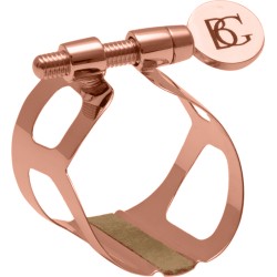 Ligature BG Tradition plaquée or rose clarinette basse