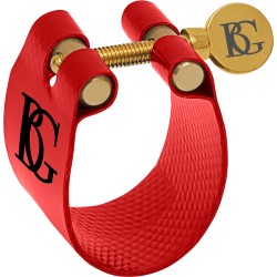 Ligature BG Flex rouge saxophone soprano