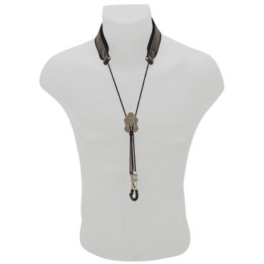 BG - Cordon Look mousqueton métal saxophone