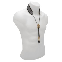 BG - Cordon Look mousqueton métal saxophone