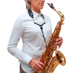 BG - Zen écarteur noir mousqueton métal saxophone