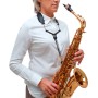 BG - Cordon Zen mousqueton métal XL saxophone