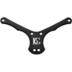 BG - Cordons Zen écarteur noir blanc mousqueton métal saxophone