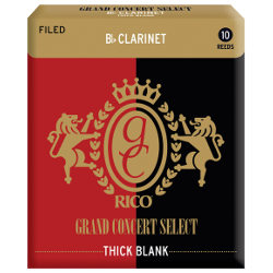 Anche Clarinette Sib Rico grand concert select thick blank force 4 x10