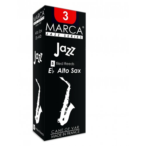 5 cañas de Saxofón Alto Marca de Jazz de la fuerza 3