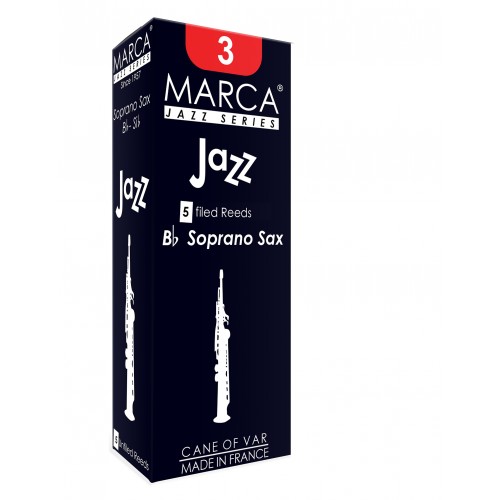 5 cañas Saxofón soprano Marca de Jazz de la fuerza 3