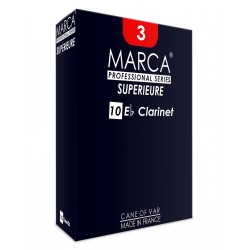 10 anches Clarinette Mib / Eb Marca Supérieure force 2