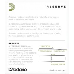 Anche Saxophone Soprano Rico - D'Addario Reserve force 3 - X10