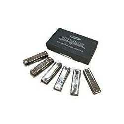 Harmonicas Suzuki diatonique Coffret Bluesmaster