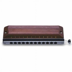 Harmonica Suzuki Chromatique G48 Wood
