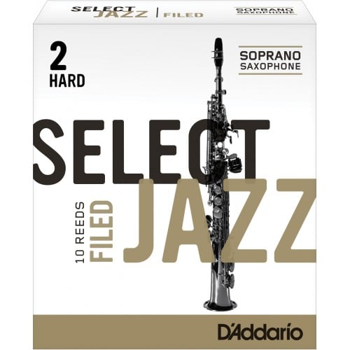 Reed Sax Soprano Rico d'addario jazz force 2h hard filed x10