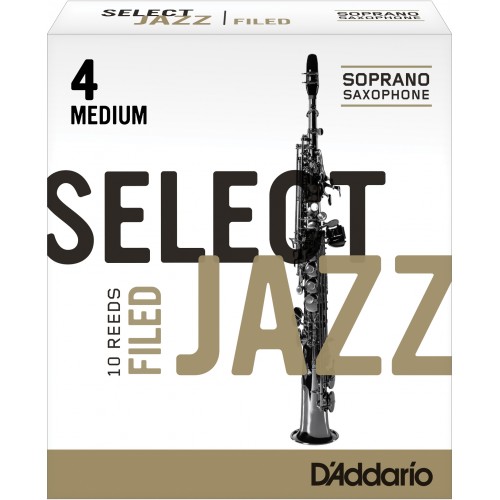 Mundstück Sopran-Saxophon Rico-d ' addario jazz, stärke 4m medium filed x10