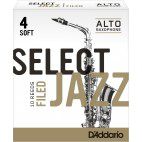 Anche Saxophone Alto Rico d'addario jazz force 4s soft filed x10