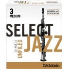 Anche Saxophone Soprano Rico d'addario jazz force 3m medium unfiled x10