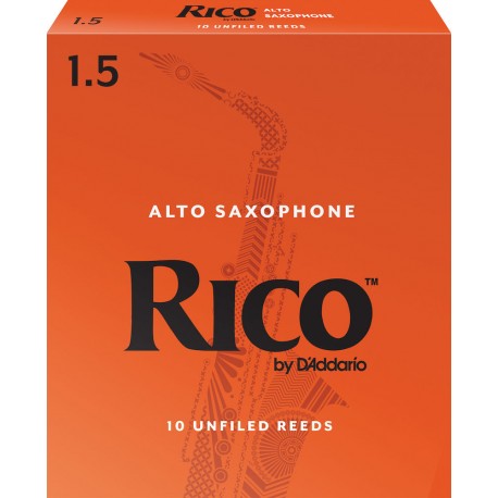 Anche Saxophone Alto Rico orange force 1.5 x10