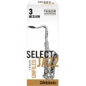 Anche Saxophone Ténor Rico d'addario jazz force 3m medium unfiled x5