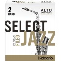 Anche Saxophone Alto Rico d'addario jazz force 2h hard filed x10