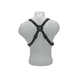 Harnais femme saxophone alto / ténor clips plastique