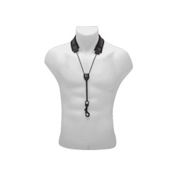 Cordon saxophone soprano courbe nylon enfant