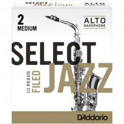 Anche Saxophone Alto Rico d'addario jazz force 2m medium filed x10