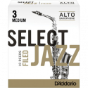Anche Saxophone Alto Rico d'addario jazz force 3m medium filed x10
