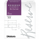 Anche Clarinette Sib Rico d'addario reserve classic, force 3 x10 