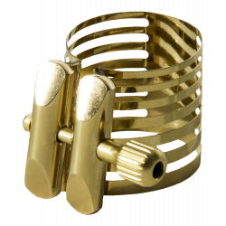Ligature Saxophone Alto et Tenor Rovner PLATINUM GOLD PG-1RL