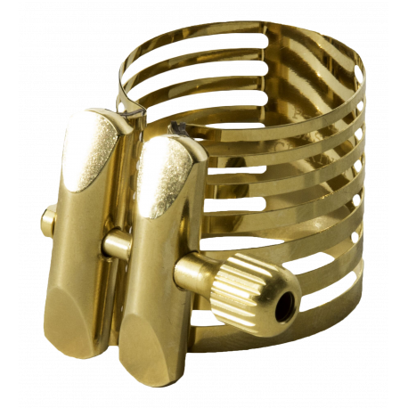 Ligature Saxophone Alto Rovner PLATINUM GOLD PG-RAM