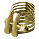 Ligature Saxophone Alto, Tenor et Baryton Rovner PLATINUM GOLD PG-3ML