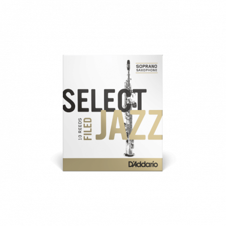 Reed Sax Soprano Rico d'addario jazz force 3m medium filed x10