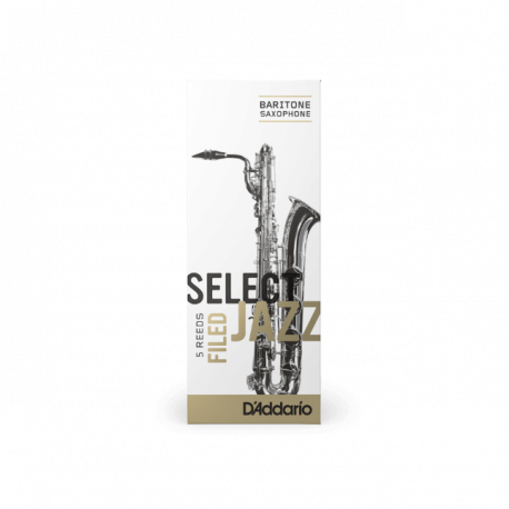 Mundstück Saxophon Bariton Rico-d ' addario jazz, stärke 3m-medium unfiled x5