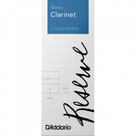 Reed Bass Clarinet Rico d'addario reserve classic strength 4 x5 
