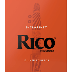 Mundstück Bb-Klarinette, Rico orange stärke 2.5 x10