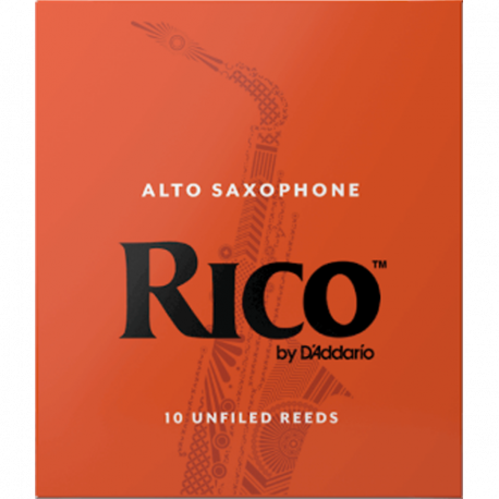 Klarinette altsaxophon Rico orange stärke 3 x10