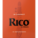 Mundstück Bb-Klarinette, Rico orange stärke 2 x10