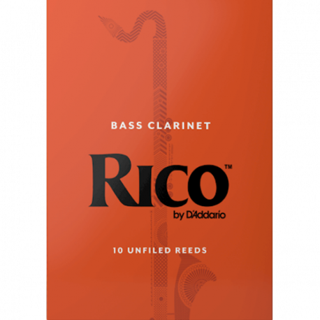 Legere Bass-Klarinette Rico orange stärke 3 x10
