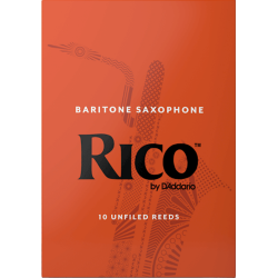 Mundstück Saxophon Bariton Rico orange stärke 3 x10