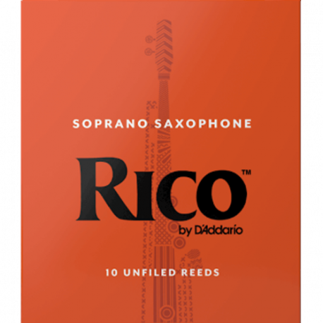 Reed Sax Soprano Rico orange force 2 x10