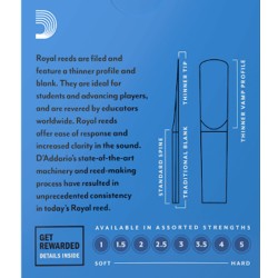 Anche Clarinette Sib Rico royal force 5 x10