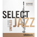 Caña Saxo Soprano Rico d'addario de jazz de la fuerza 4s suave sin archivar x10