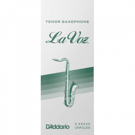 force Medium-Hard pack de 10 Rico Anches La Voz pour saxophone alto 