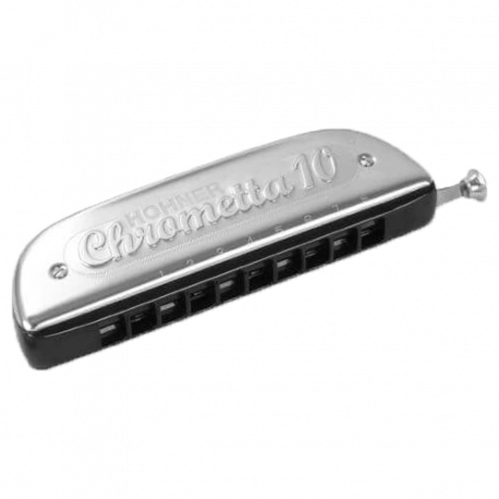 Harmonica Chromatique Chrometta 10