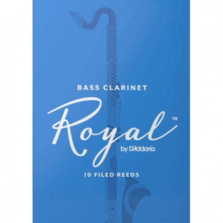 Legere Bass-Klarinette Rico royal stärke 4 x10