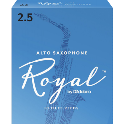 Reed Sax Alto Rico royal force of 2.5 x10 
