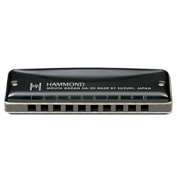 Harmonica Suzuki diatonique Hammond Tonalité G