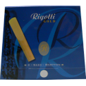 Reed Saxofón Barítono Rigotti de oro de fuerza 3.5 x3