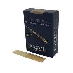 Anche Saxophone Soprano Rigotti gold jazz force 3 x10 - Dureté Strong